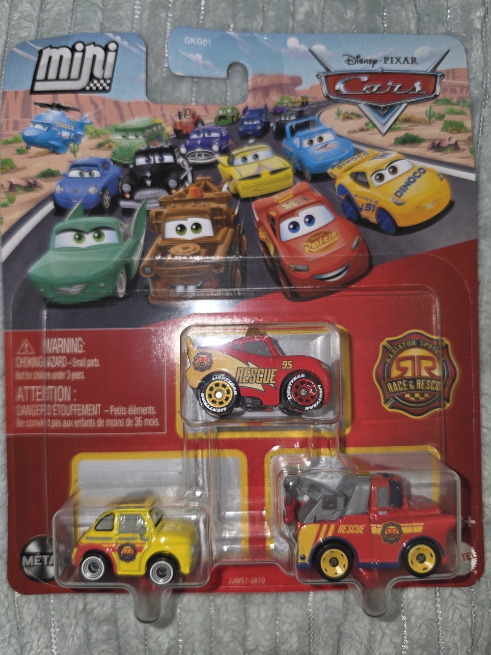 Diney Pixar Cars Rescue Vehicles 3-Pack Mini